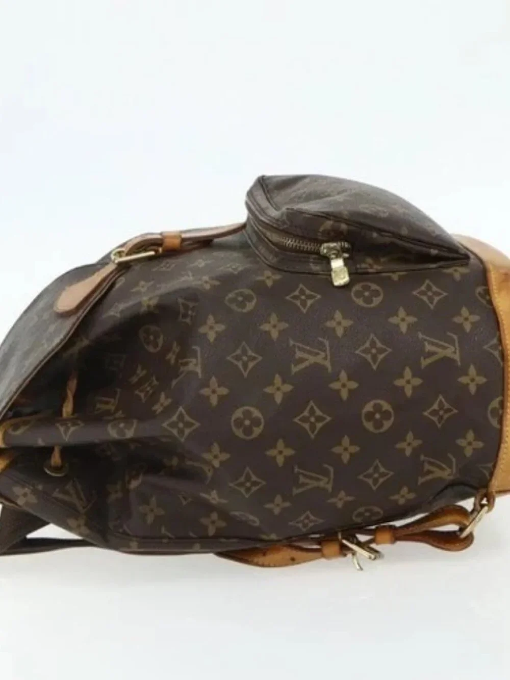 LOUIS VUITTON Monogram Montsouris GM Backpack M51135 LV Auth 175760